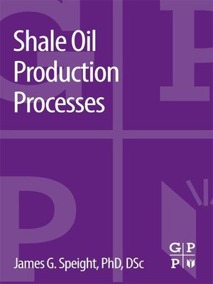 cover image of Shale Oil Production Processes